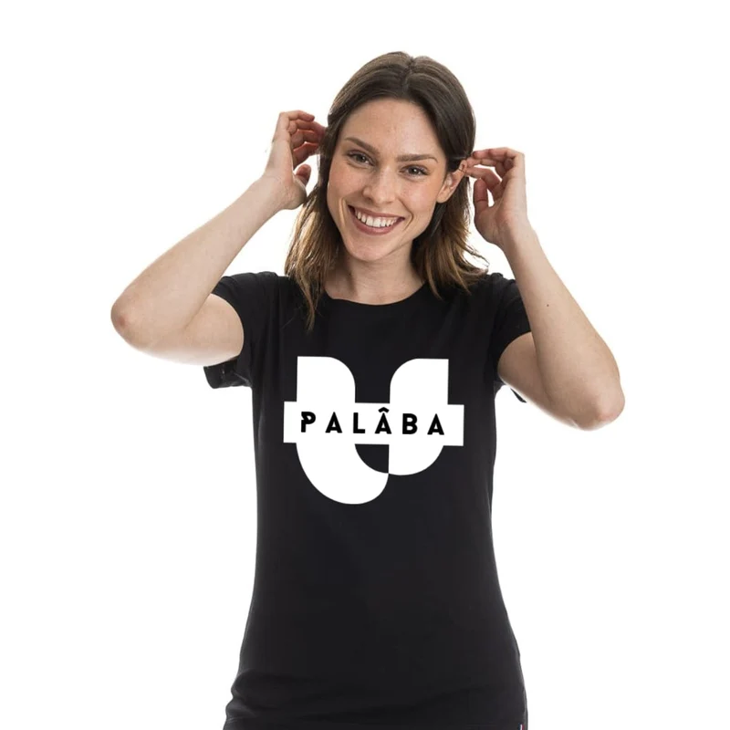 T-shirt Femme Noir - La Signature