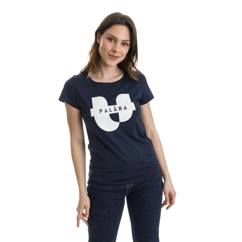 T-shirt Femme bleu marine - La Signature