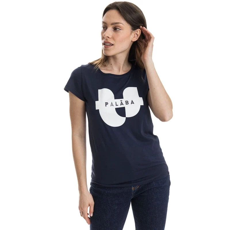 T-shirt Femme bleu marine - La Signature