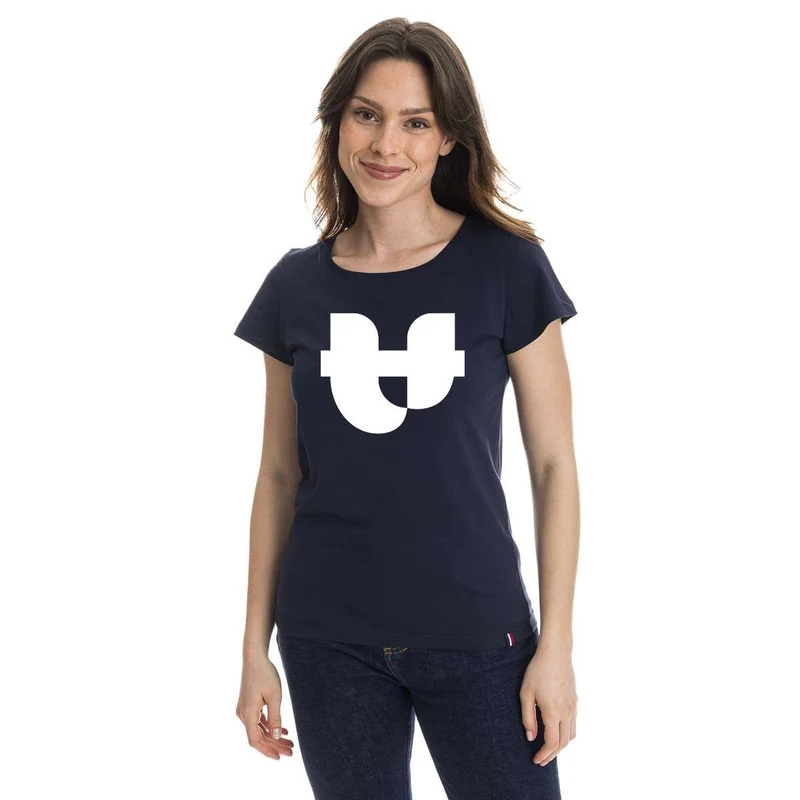 T-shirt Femme Bleu Marine - La Griffe