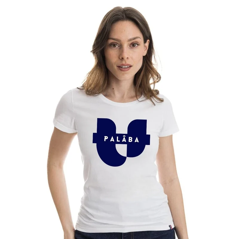 T-shirt Femme blanc - La Signature