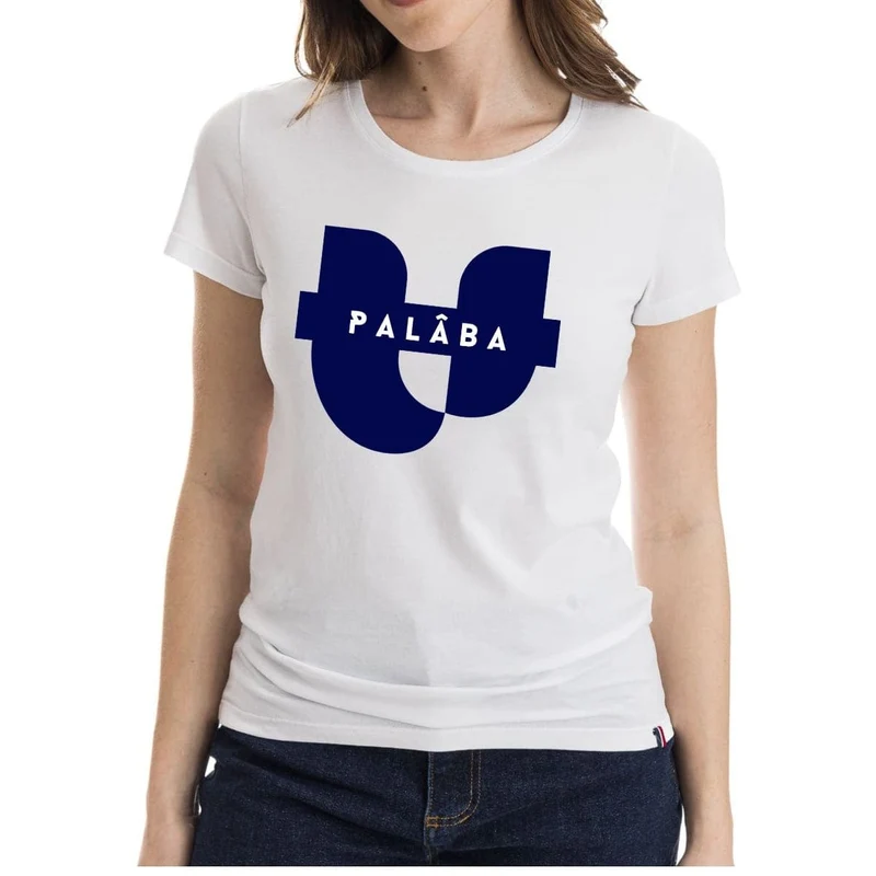 T-shirt Femme blanc - La Signature
