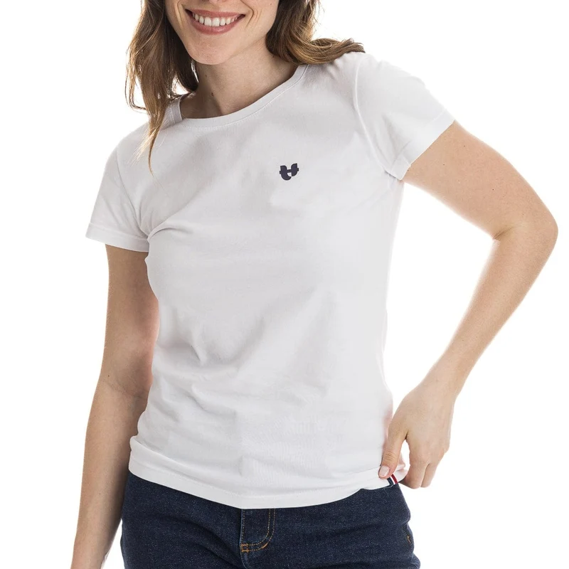 T-shirt Femme Blanc - Cœur