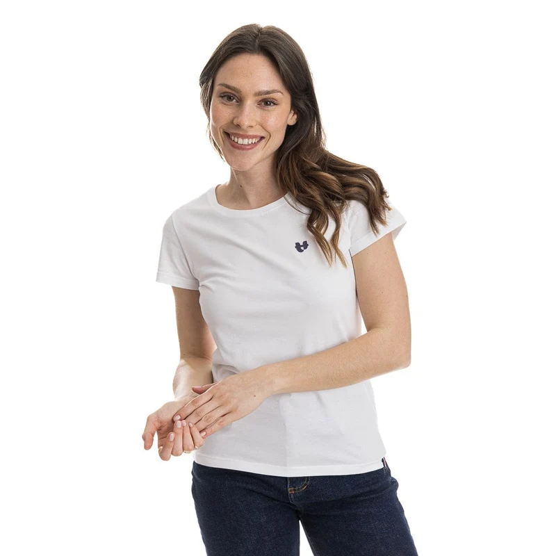 T-shirt Femme Blanc - Cœur