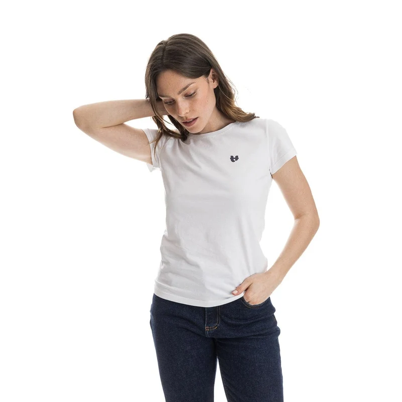 T-shirt Femme Blanc - Cœur