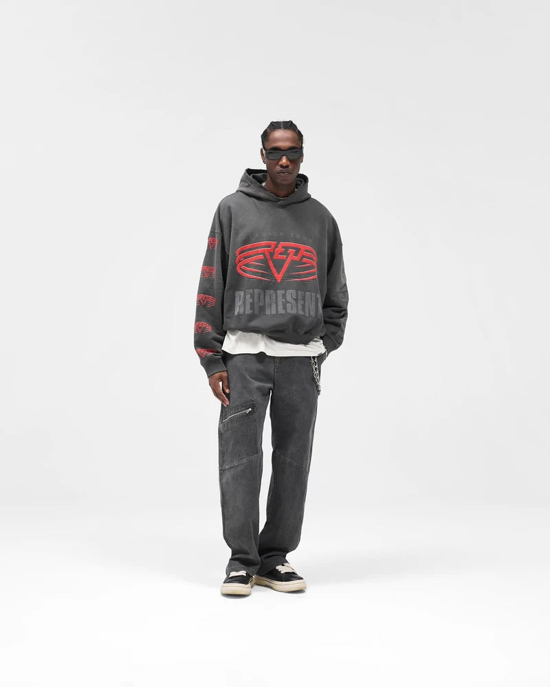 Reversible Living Legacy Tour Hoodie - Sun Fade Grey