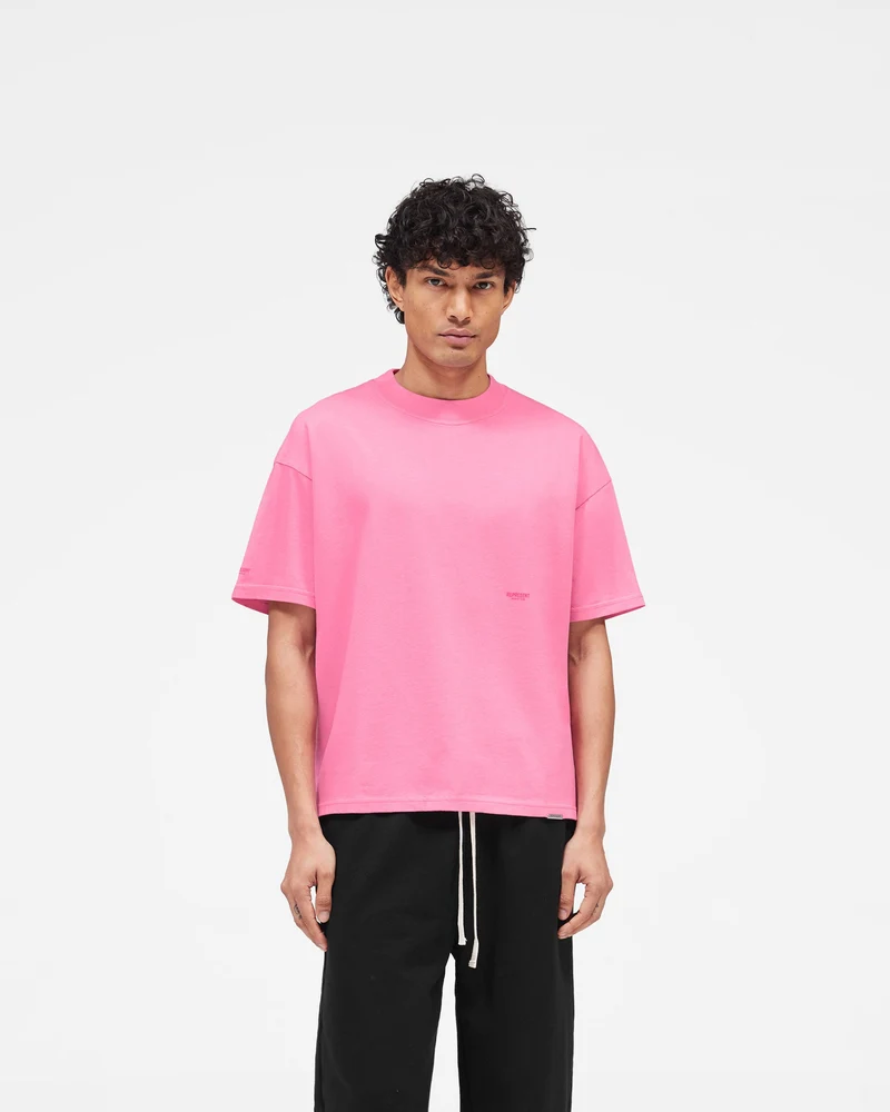 Micro Owners Club T-Shirt - Pink Lemonade