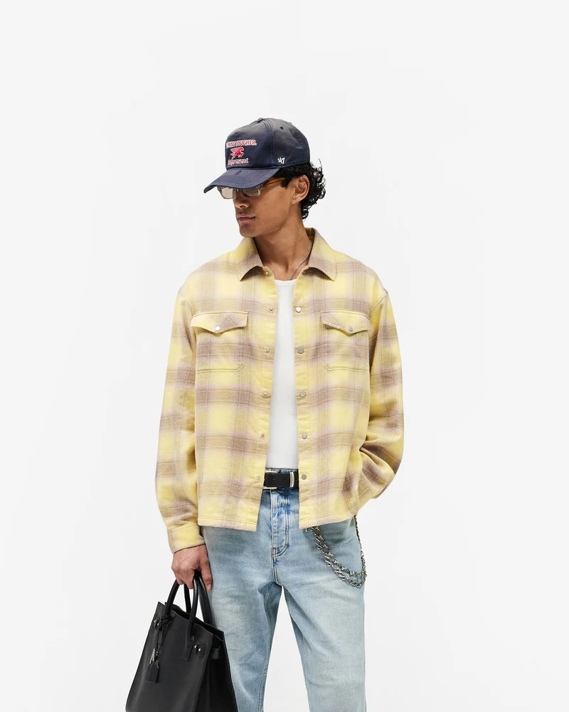 Vintage Flannel - Desert Yellow