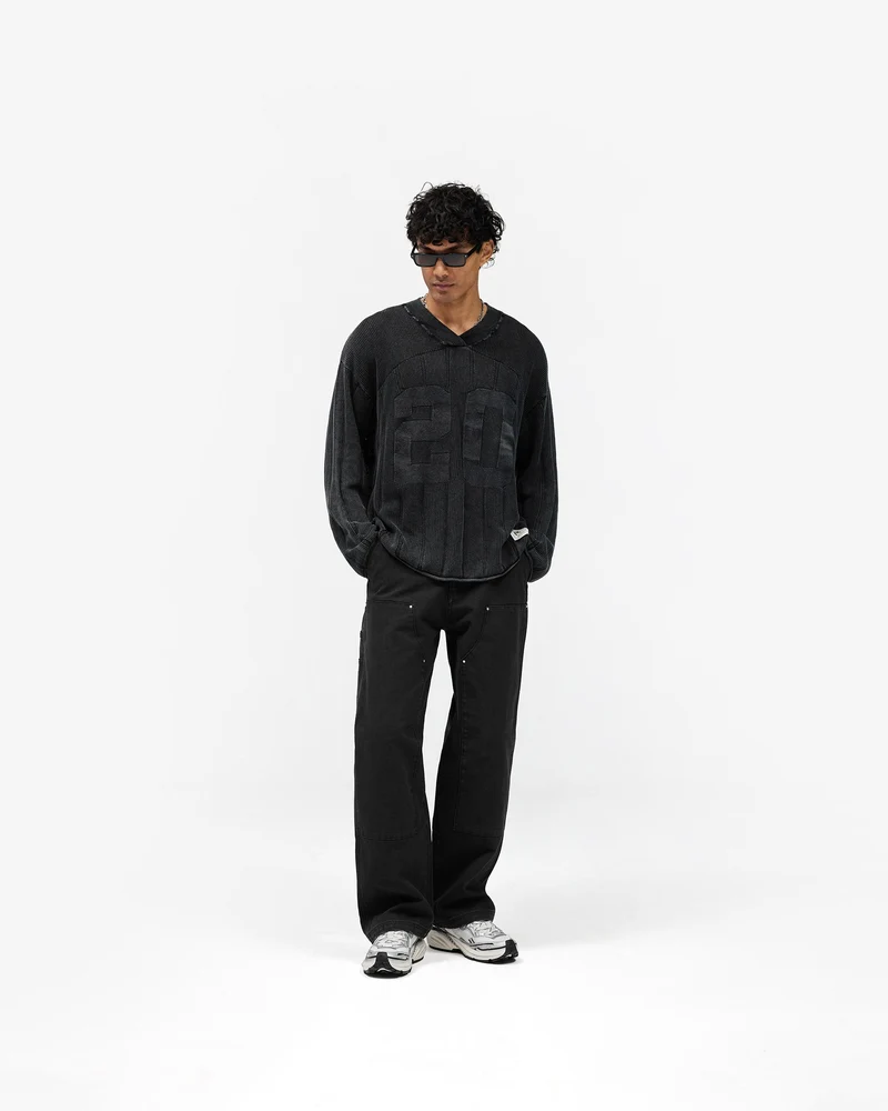 Heaton Workwear Pant - Jet Black