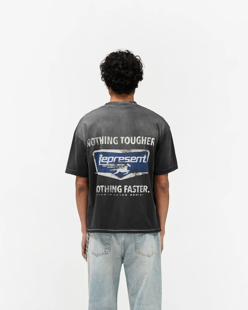 Nothing Faster T-Shirt - Stained Black