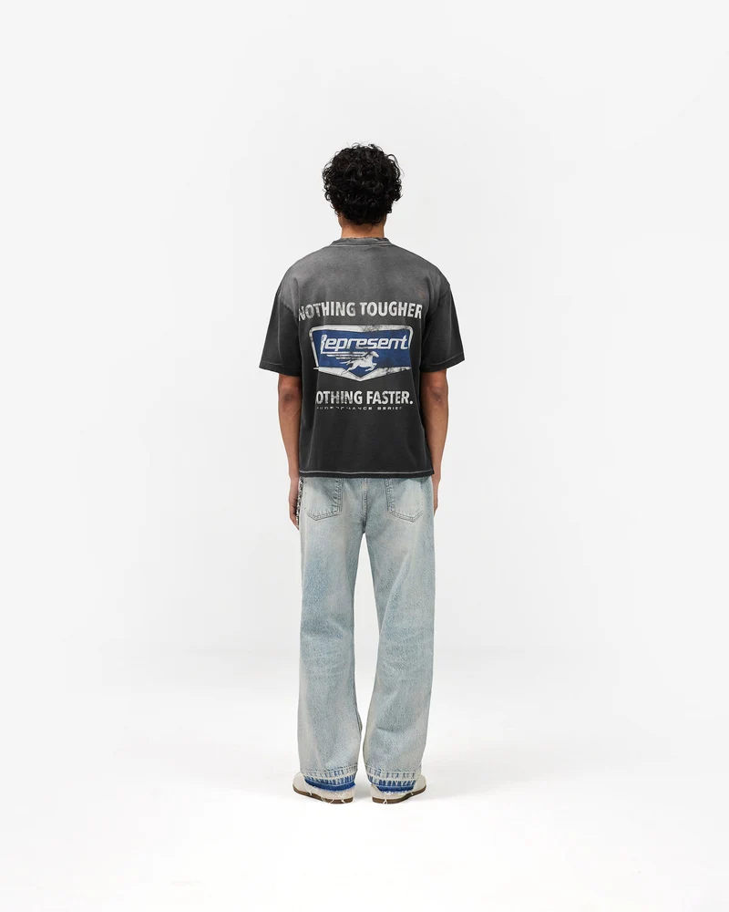 Nothing Faster T-Shirt - Stained Black