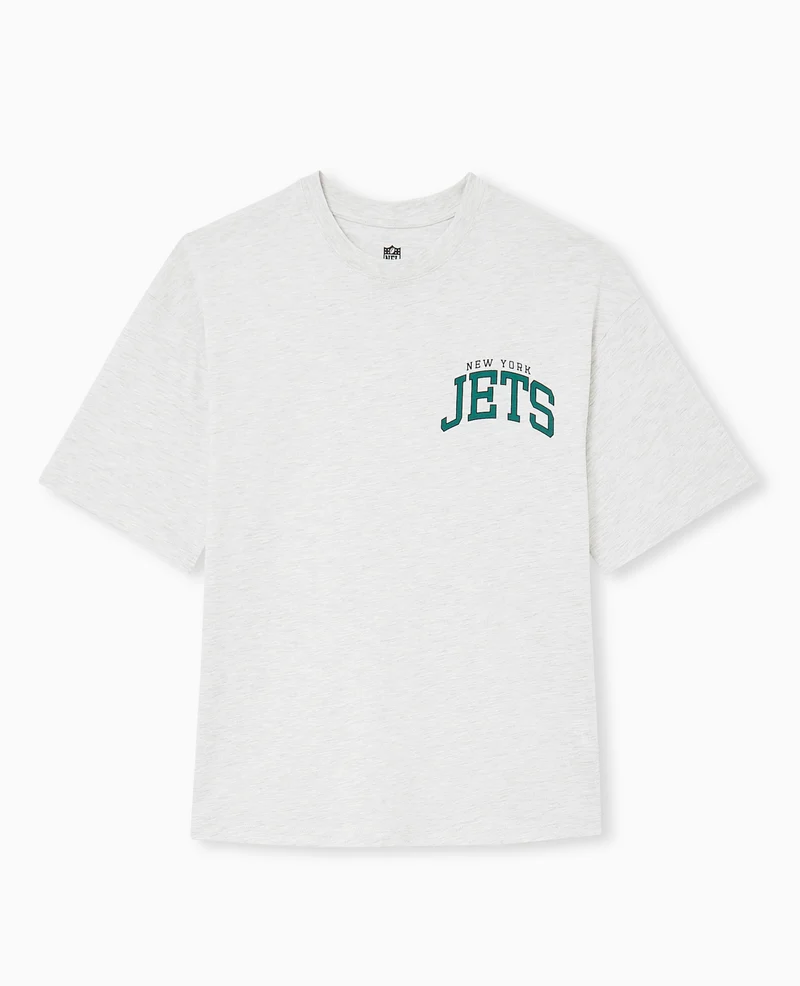 T-shirt oversize avec print devant et dos