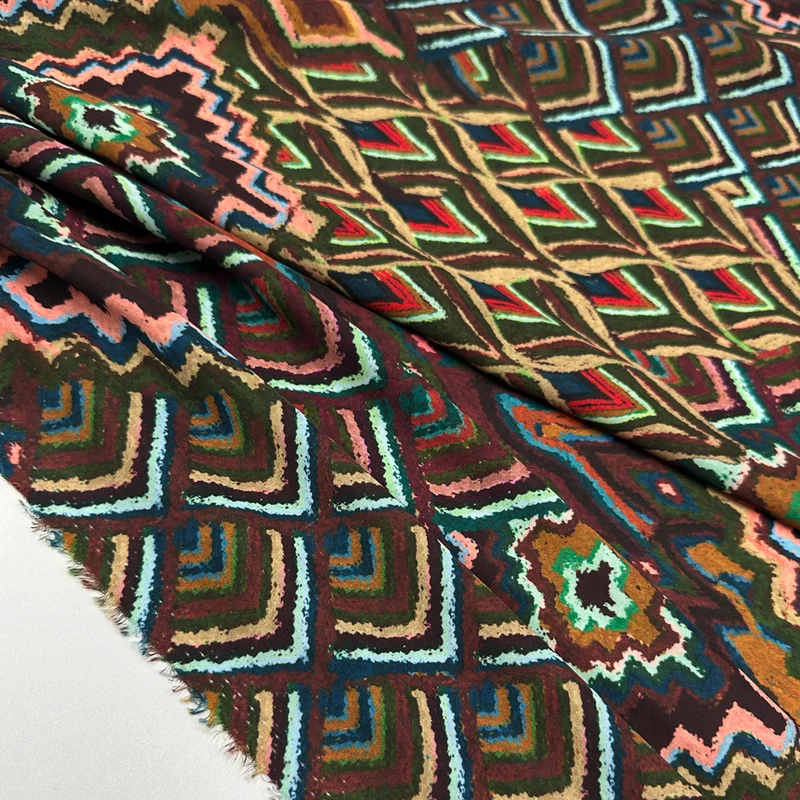 Tissu Satin, Polyester - Caldera