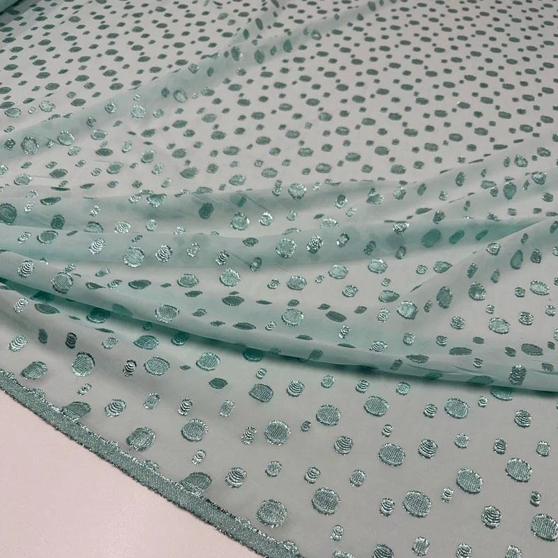 Tissu lancé découpé - Géométrique Pois, Gelida