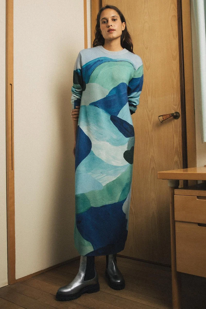 Robe Pull Evasion glacée