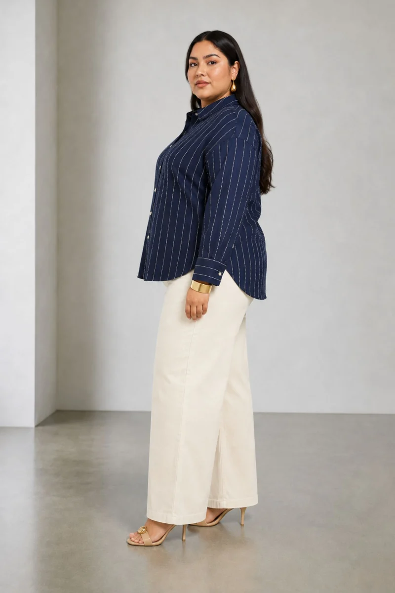 Tallis|Cotton Relaxed Fit Shirt