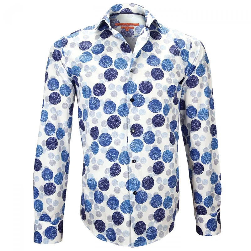 Chemise homme imprimée coupe cintrée PAXTON Andrew Mac Allister