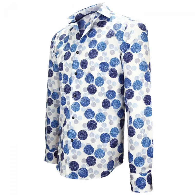 Chemise homme imprimée coupe cintrée PAXTON Andrew Mac Allister