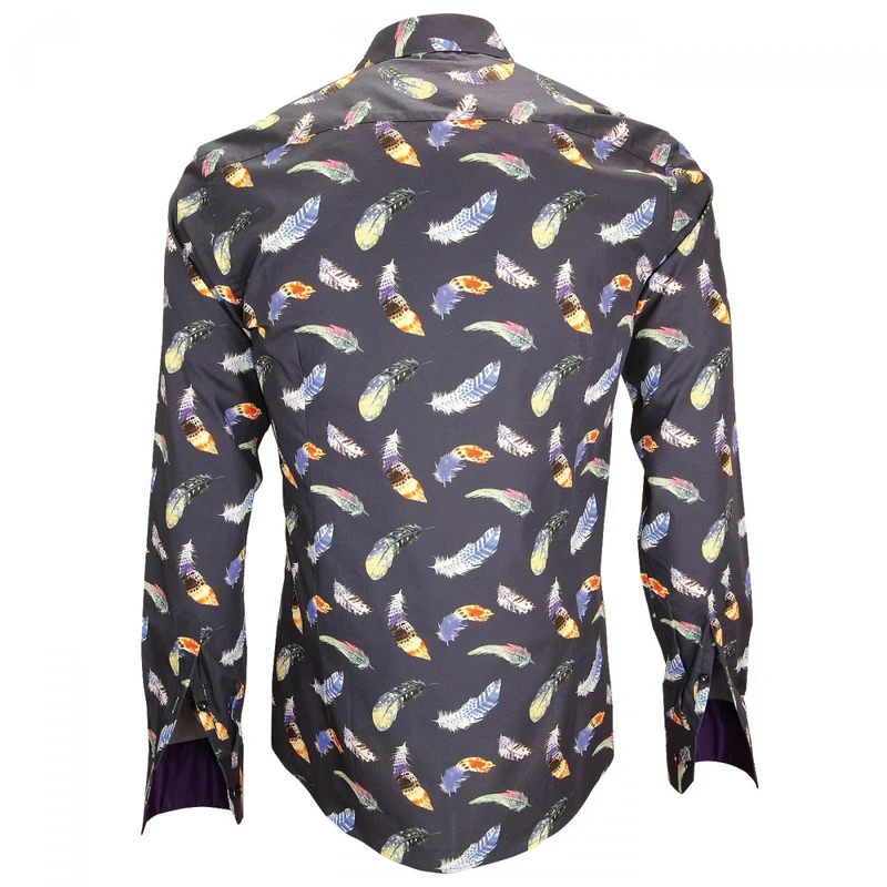 Chemise homme imprimée coupe cintrée FEATHER Andrew Mac Allister
