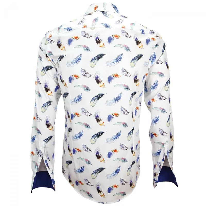 Chemise homme imprimée coupe cintrée FEATHER Andrew Mac Allister