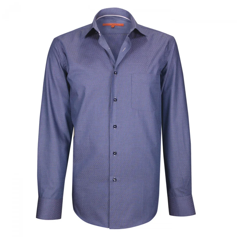 Chemise homme tissu armuré coupe cintrée WOVEN Andrew Mac Allister