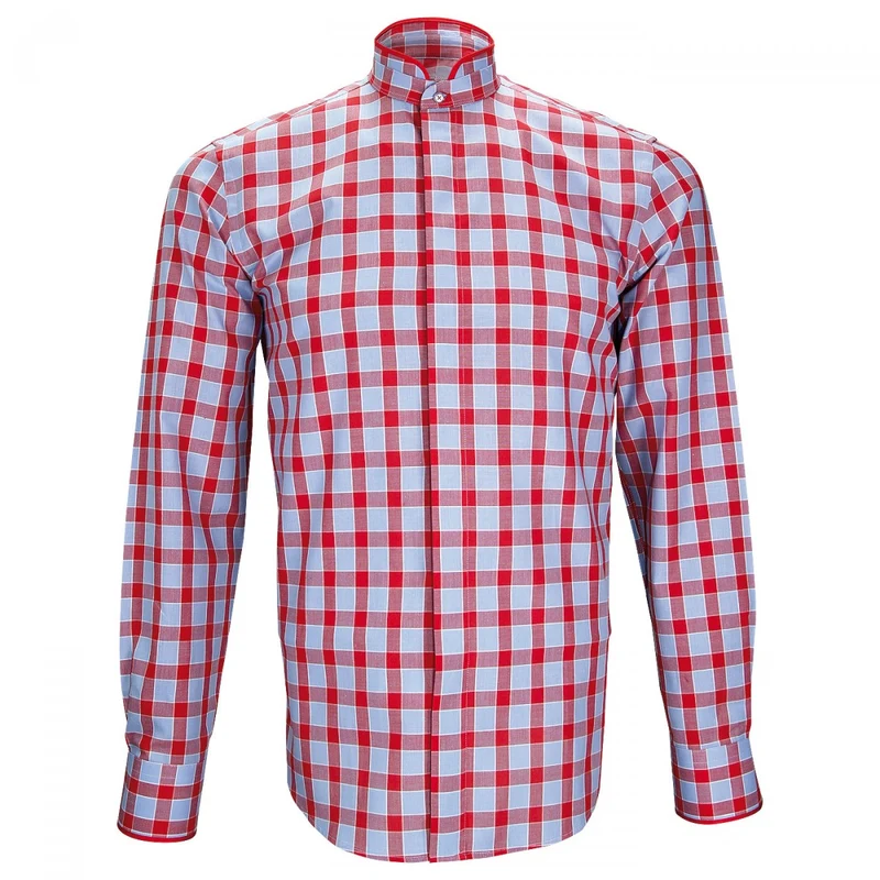 Chemise homme col mao coupe cintrée WINCH Andrew Mac Allister