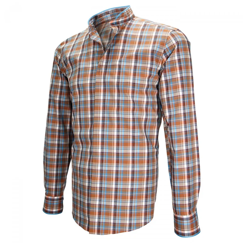 Chemise homme col mao coupe cintrée WINCH Andrew Mac Allister