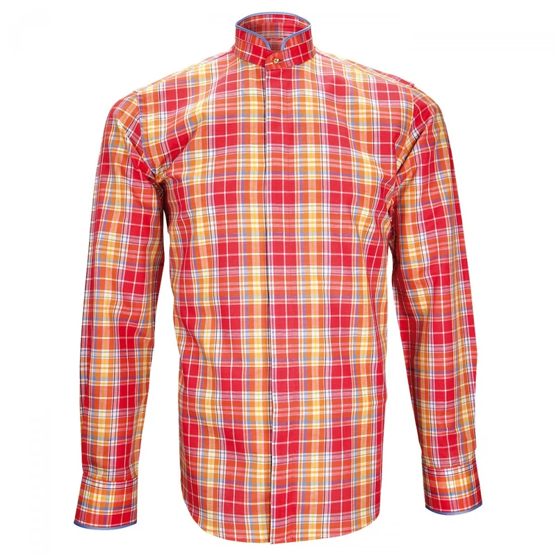Chemise homme col mao coupe cintrée WINCH Andrew Mac Allister