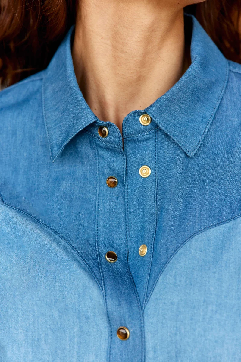 Clovyo - Chemise en jean