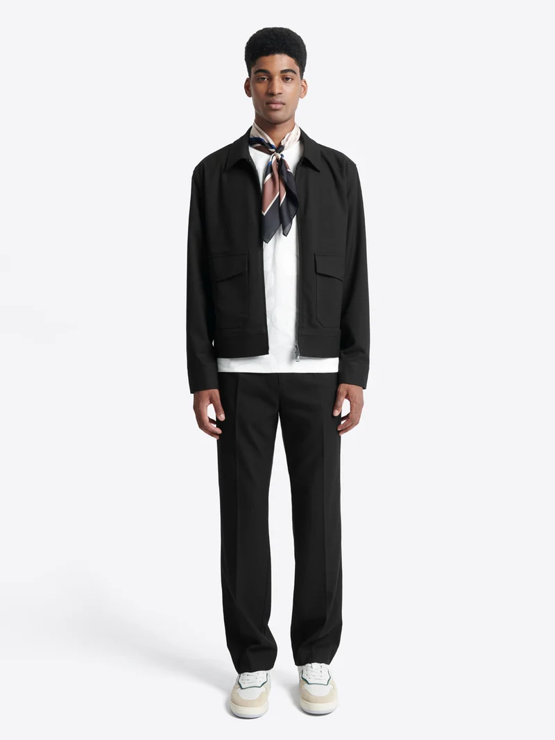 Veste casual col chemise