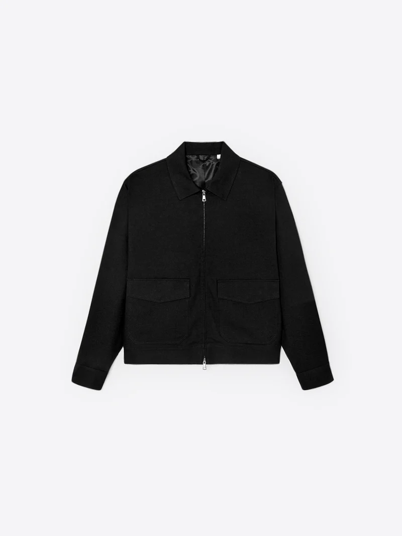 Veste casual col chemise