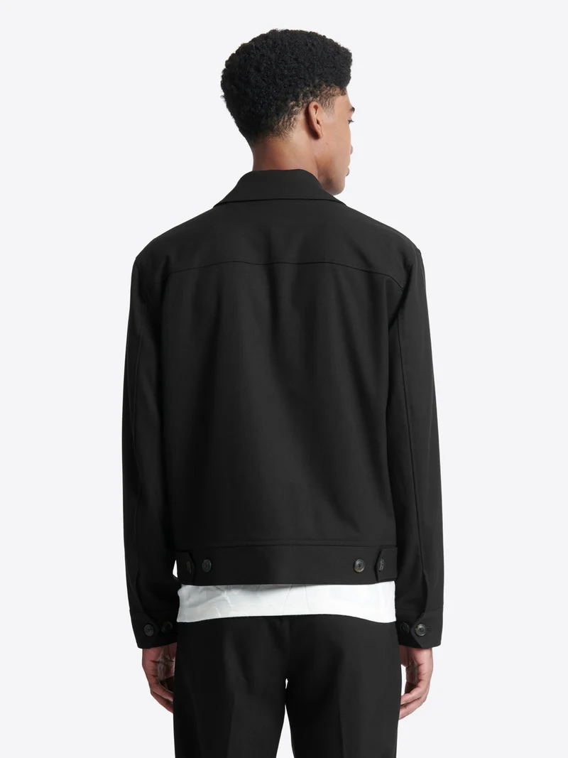 Veste casual col chemise