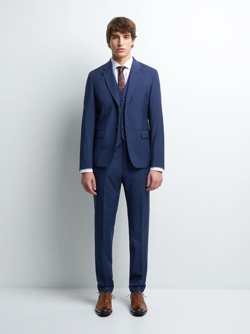 Pantalon coordonnable extraslim en laine