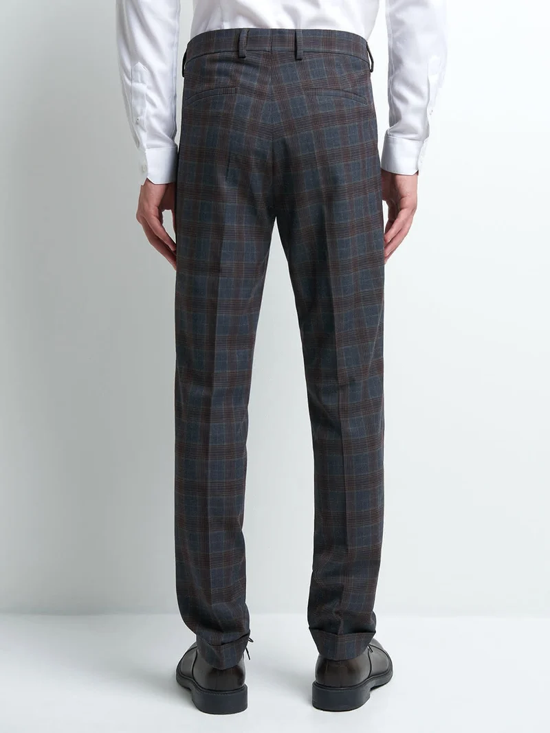 Pantalon coordonnable extraslim carreaux