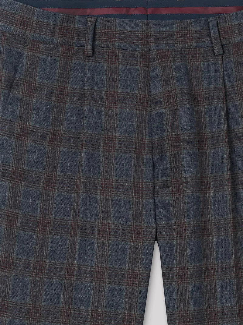 Pantalon coordonnable extraslim carreaux