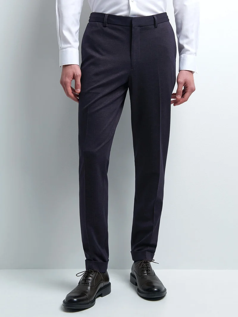 Pantalon coordonnable extraslim carreaux