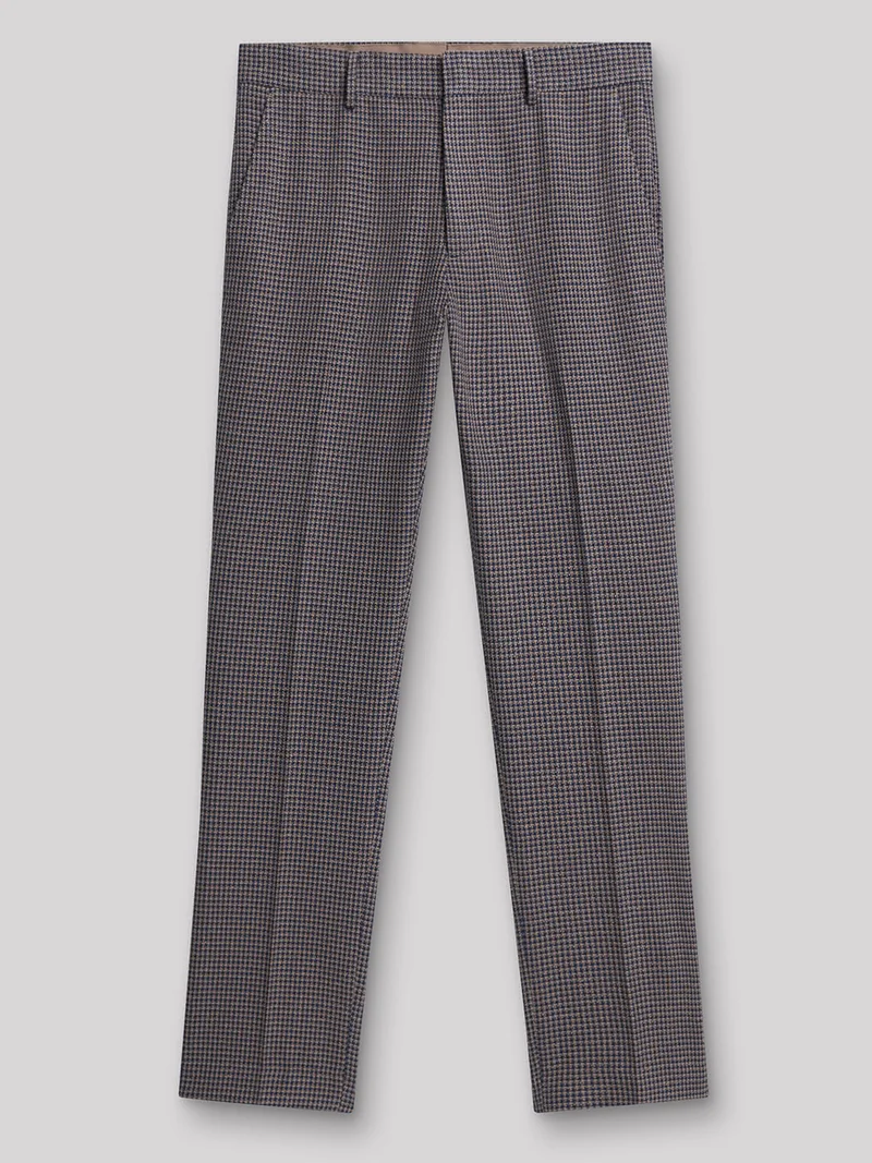 Pantalon coordonnable slim carreaux