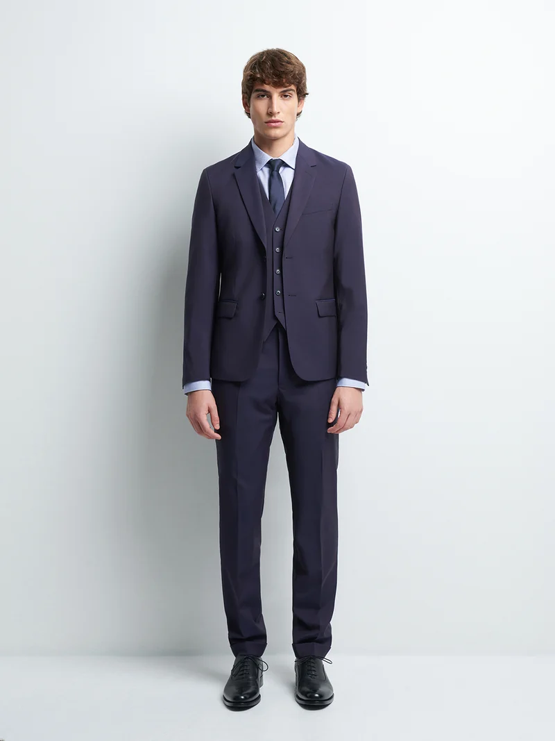 Pantalon coordonnable extraslim en laine