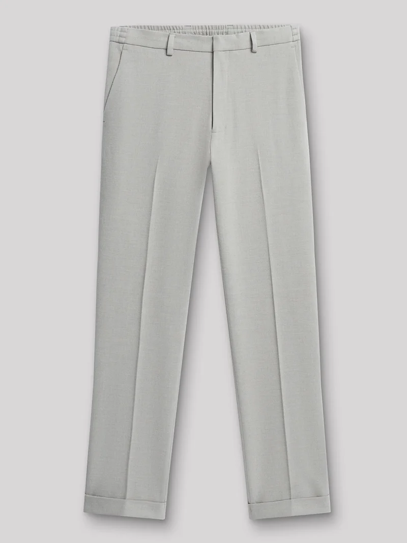 Pantalon coordonnable extraslim faux uni