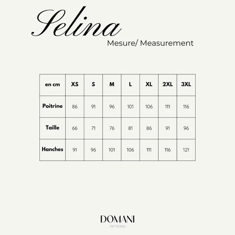 PATRON DE COUTURE PDF | Blazer Selina | Domani Patterns | FRANÇAIS SEULEMENT