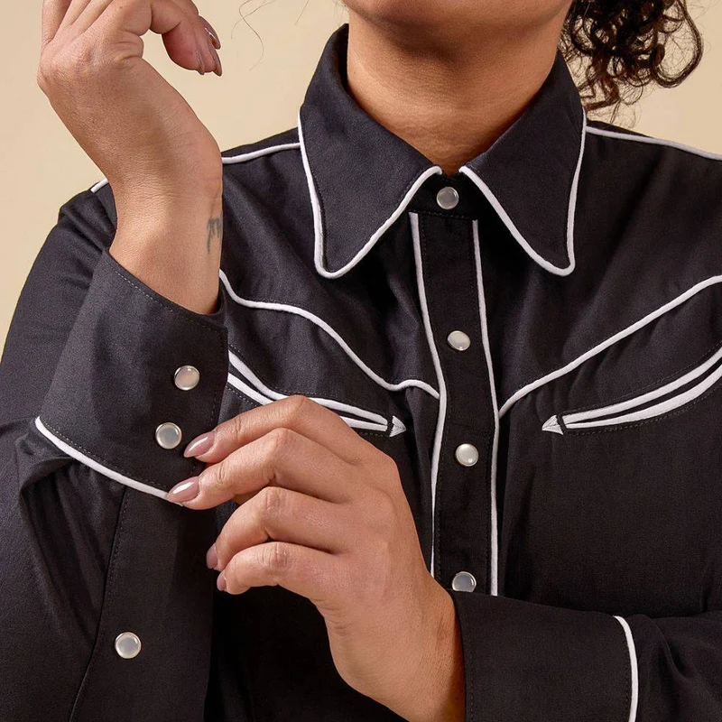 PATRON DE COUTURE PDF | Chemise Western Cornelius | Closet Core | BILINGUE (FR / EN) | UNISEXE