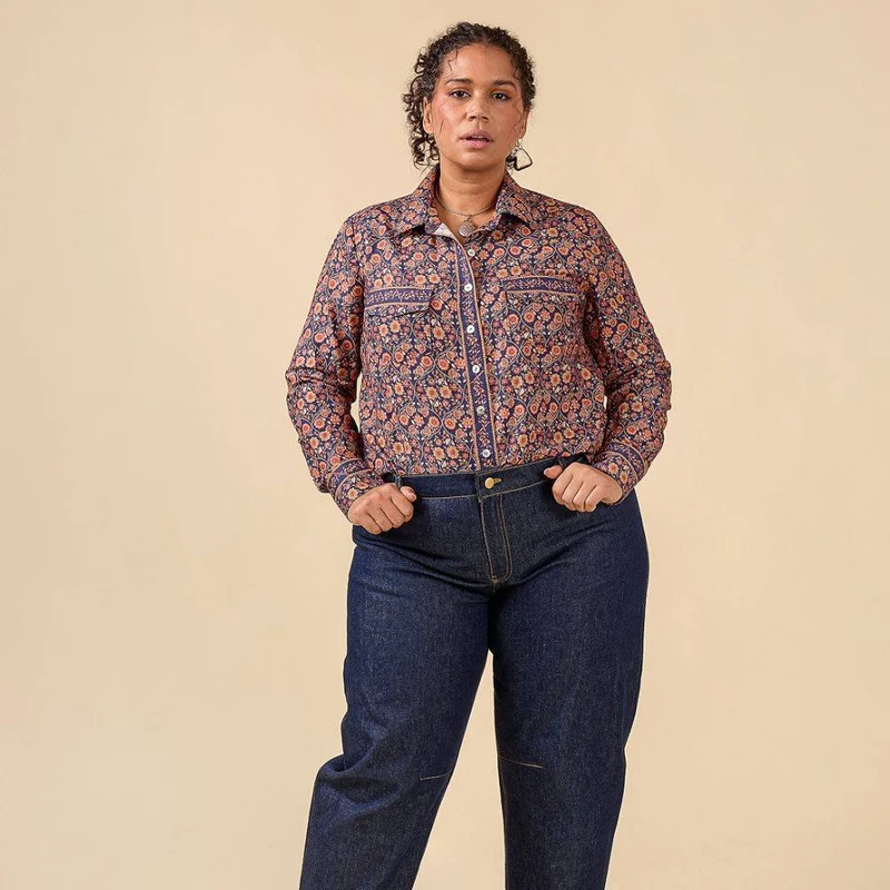 PATRON DE COUTURE PDF | Chemise Western Cornelius | Closet Core | BILINGUE (FR / EN) | UNISEXE
