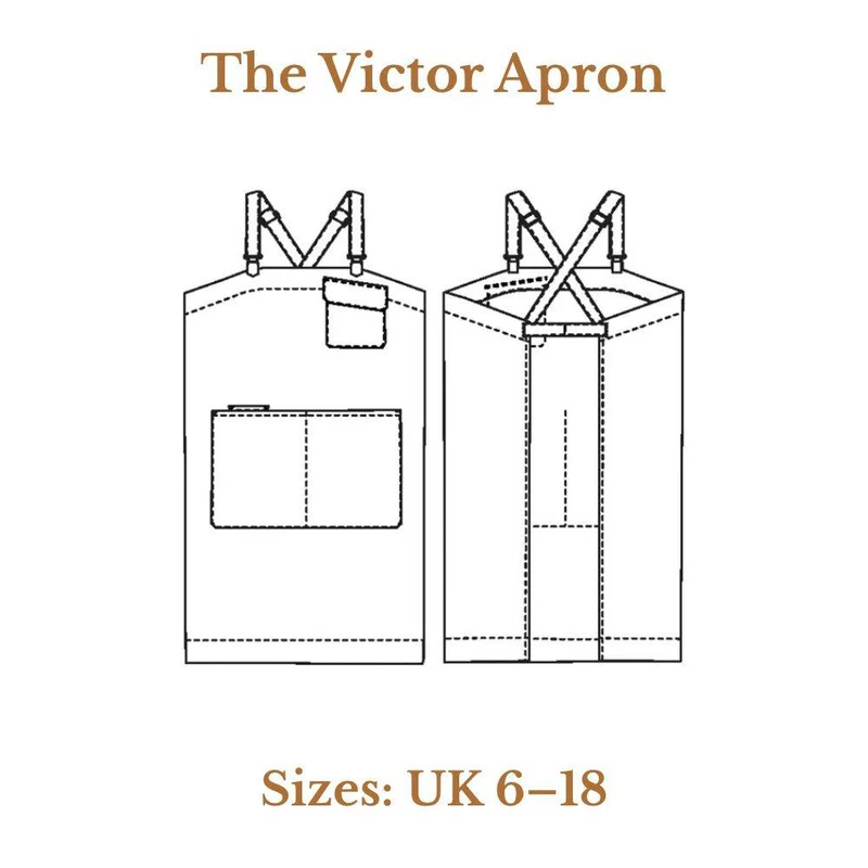 PATRON DE COUTURE PDF | The Victor Apron | Merchant & Mills | UK 6–18