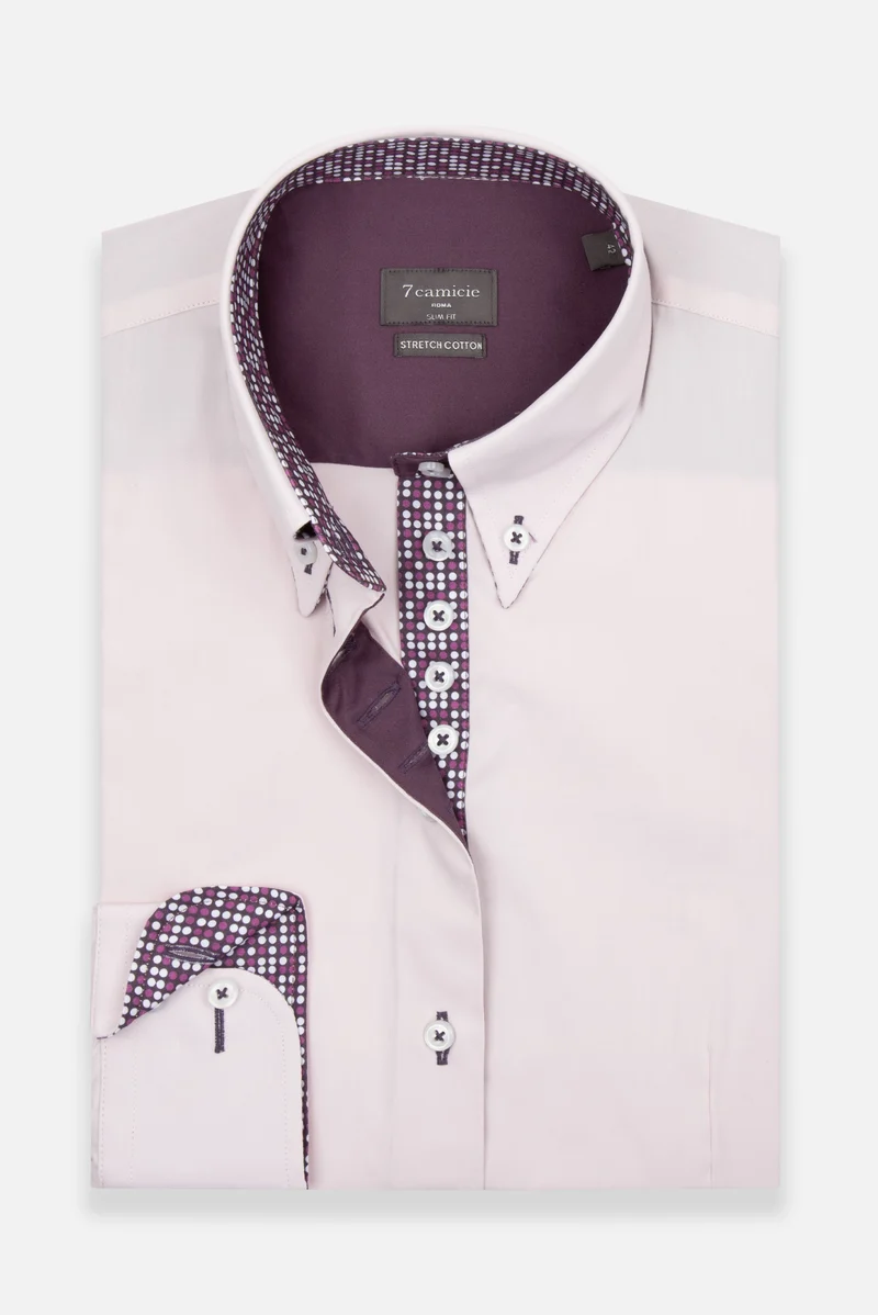 Silvia Iconic Poplin Stretch Women’s Shirt Pink