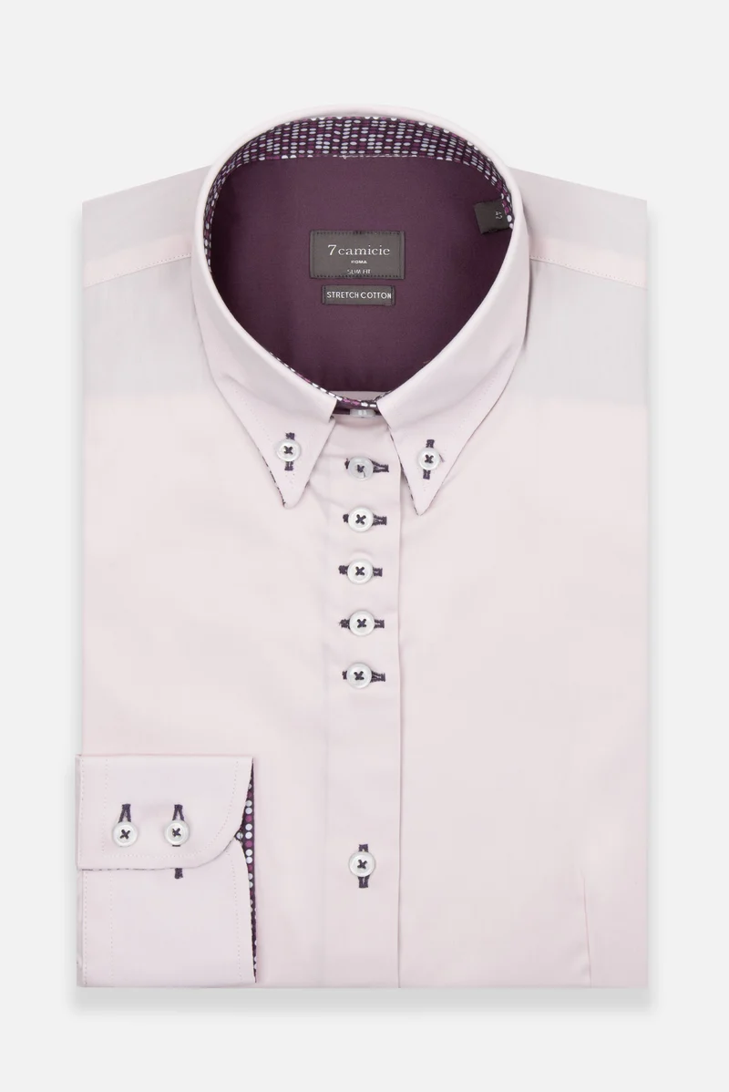 Silvia Iconic Poplin Stretch Women’s Shirt Pink