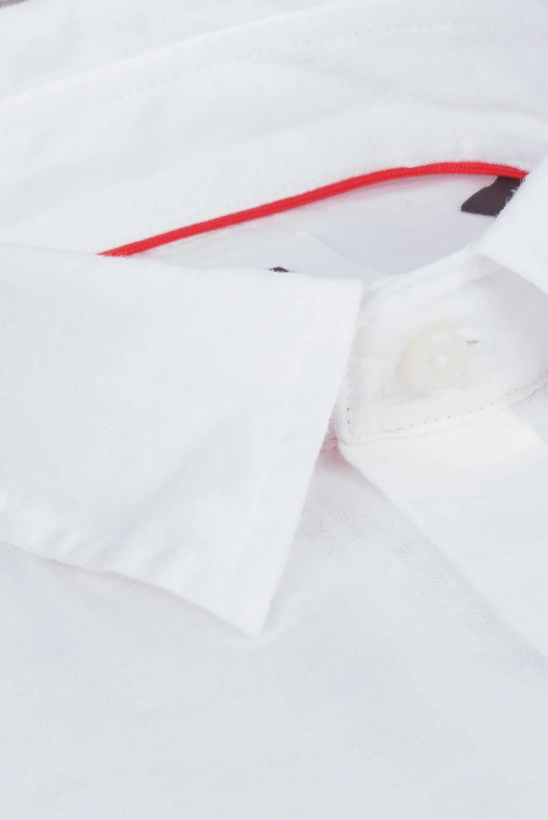 Beatrice Sport Linen Women’s Shirt White