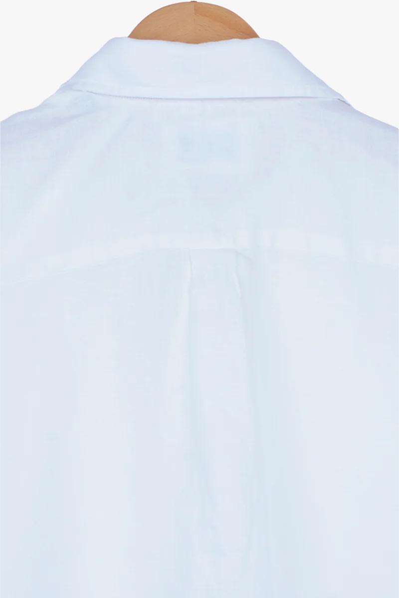 Beatrice Sport Linen Women’s Shirt White