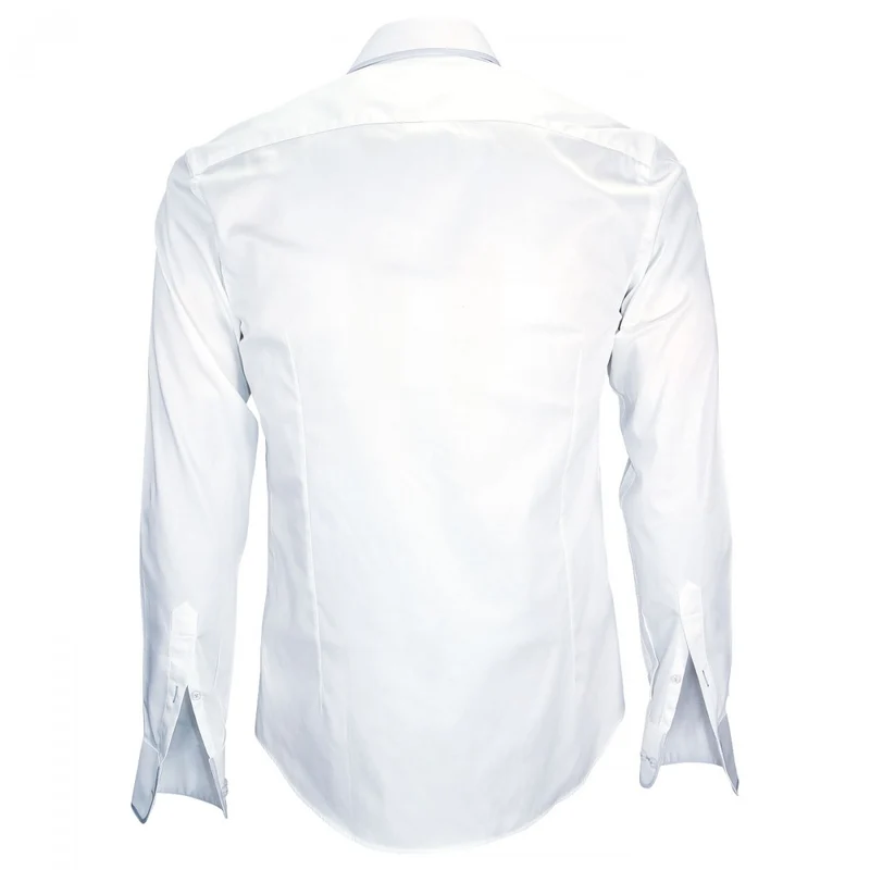 Chemise hommechemise col rond coupe cintrée ROUND TWO Andrew Mac Allister