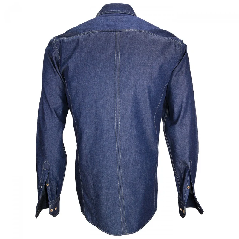Chemise homme en jeans coupe cintrée DENIM Emporio balzani