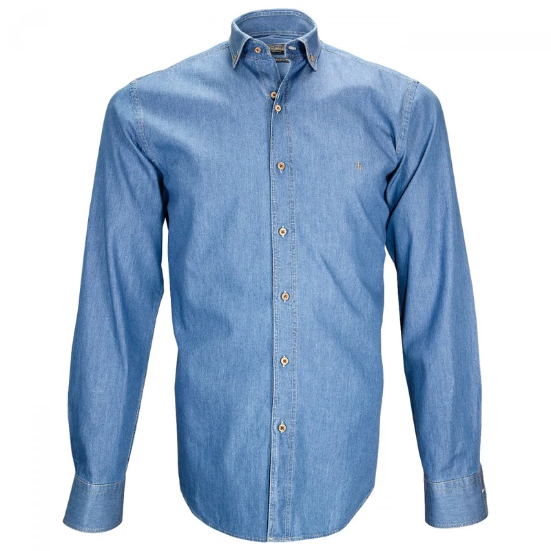 Chemise homme en jeans coupe cintrée DENIM Emporio balzani